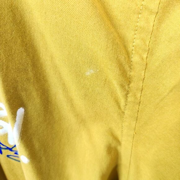 NEW Vtg Miskeen Y2K Hand Painted Long Sleeve Button Down Shirt 4X - Picture 10 of 11